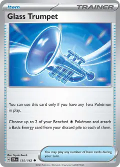 Glass Trumpet Uncommon card from Stellar Crown