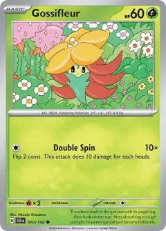 Gossifleur Common card from Stellar Crown