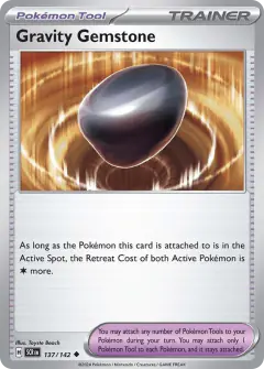 Gravity Gemstone Uncommon card from Stellar Crown