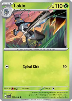 Lokix Common card from Stellar Crown