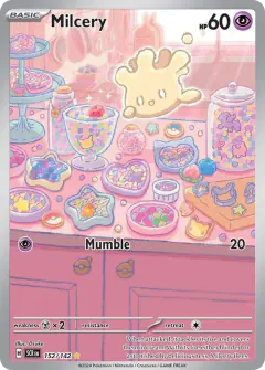 Milcery Illustration Rare card from Stellar Crown