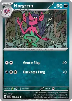Morgrem Common card from Stellar Crown