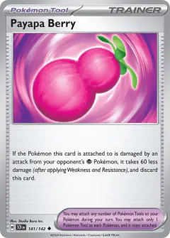 Payapa Berry Uncommon card from Stellar Crown