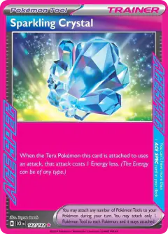 Sparkling Crystal ACE SPEC Rare card from Stellar Crown