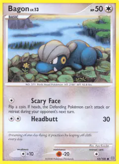 Bagon Common card from Stormfront