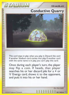 Conductive Quarry Uncommon card from Stormfront