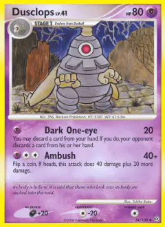 Dusclops Uncommon card from Stormfront