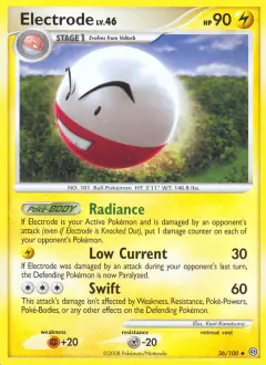 Electrode Uncommon card from Stormfront