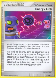 Energy Link Uncommon card from Stormfront