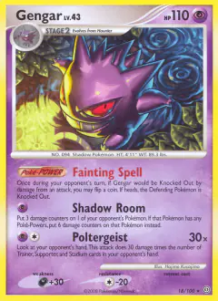 Gengar Rare card from Stormfront