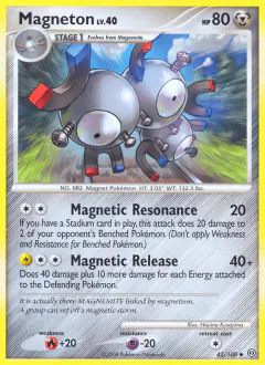 Magneton Uncommon card from Stormfront