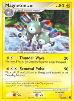 Magneton Uncommon card from Stormfront