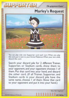 Marley's Request Uncommon card from Stormfront