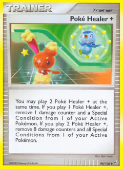 Poké Healer + Uncommon card from Stormfront
