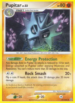 Pupitar Uncommon card from Stormfront
