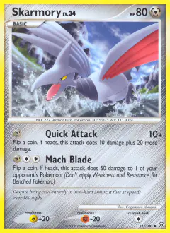 Skarmory Uncommon card from Stormfront