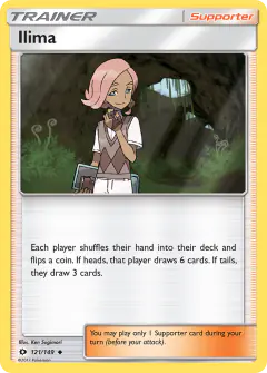 Ilima Uncommon card from Sun & Moon Base