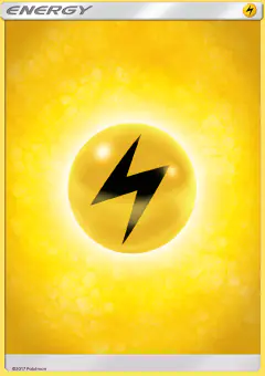 Lightning Energy Common card from Sun & Moon Base