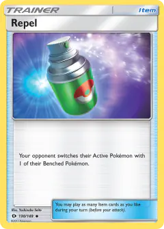 Repel Uncommon card from Sun & Moon Base