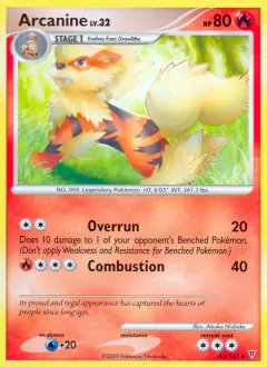 Arcanine Uncommon card from Supreme Victors