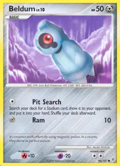 Beldum Common card from Supreme Victors