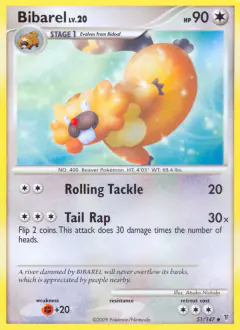 Bibarel Uncommon card from Supreme Victors