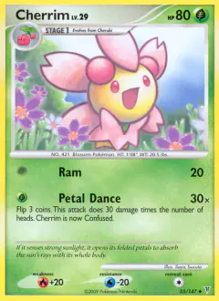 Cherrim LV.29 Uncommon card from Supreme Victors