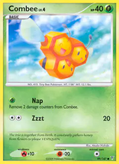 Combee Common card from Supreme Victors