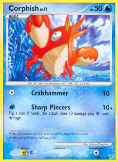 Corphish Common card from Supreme Victors