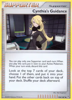 Cynthia's Guidance Uncommon card from Supreme Victors