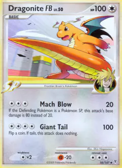 Dragonite FB Uncommon card from Supreme Victors