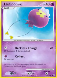 Drifloon Common card from Supreme Victors