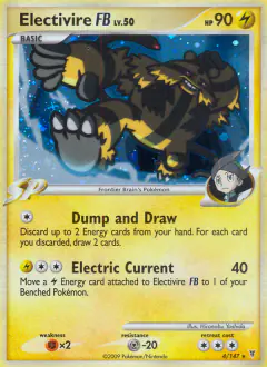 Electivire FB Rare Holo card from Supreme Victors
