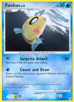 Feebas Common card from Supreme Victors