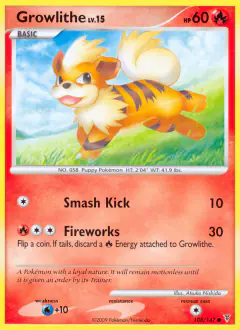 Growlithe Common card from Supreme Victors
