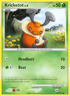 Kricketot Common card from Supreme Victors