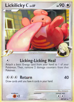 Lickilicky C Rare card from Supreme Victors
