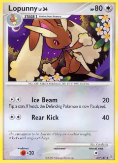 Lopunny Uncommon card from Supreme Victors