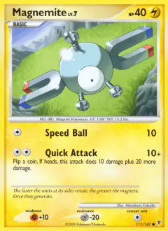 Magnemite Common card from Supreme Victors