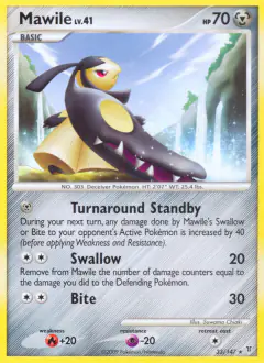 Mawile Rare card from Supreme Victors