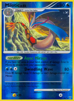 Milotic Rare card from Supreme Victors