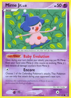 Mime Jr. Common card from Supreme Victors