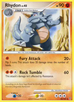 Rhydon Uncommon card from Supreme Victors