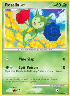 Roselia Common card from Supreme Victors