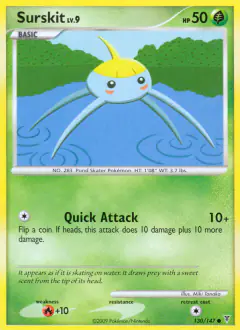 Surskit Common card from Supreme Victors