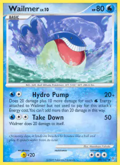 Wailmer Uncommon card from Supreme Victors
