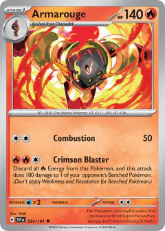Armarouge Uncommon card from Surging Sparks
