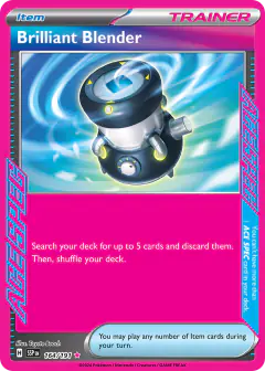 Brilliant Blender ACE SPEC Rare card from Surging Sparks