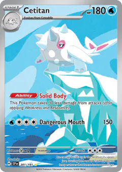Cetitan Illustration Rare card from Surging Sparks