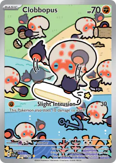 Clobbopus Illustration Rare card from Surging Sparks